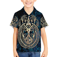 Adinkra Symbols Hawaiian Shirt Tree of Life - Wonder Print Shop