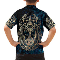 Adinkra Symbols Hawaiian Shirt Tree of Life - Wonder Print Shop