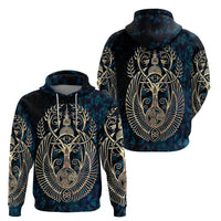 Adinkra Symbols Hoodie Tree of Life - Wonder Print Shop
