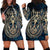 Adinkra Symbols Hoodie Dress Tree of Life - Wonder Print Shop