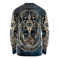 Adinkra Symbols Long Sleeve Shirt Tree of Life - Wonder Print Shop