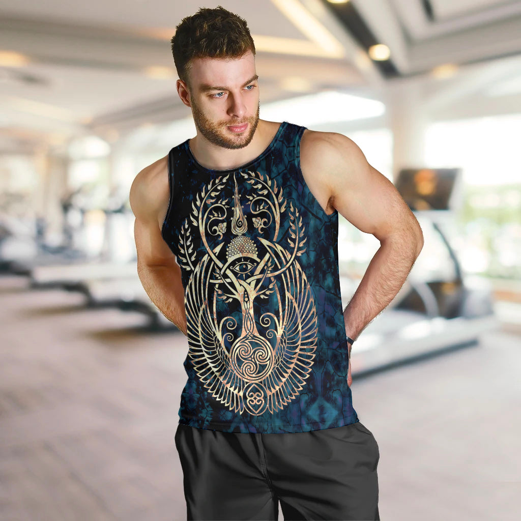 Adinkra Symbols Men Tank Top Tree of Life - Wonder Print Shop