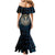 Adinkra Symbols Mermaid Dress Tree of Life - Wonder Print Shop