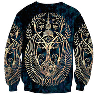 Adinkra Symbols Sweatshirt Tree of Life - Wonder Print Shop