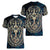 Adinkra Symbols Women V Neck T Shirt Tree of Life - Wonder Print Shop