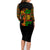 Three Sides Of Me Family Matching Long Sleeve Bodycon Dress and Hawaiian Shirt African Women Black Queen - Wonder Print Shop