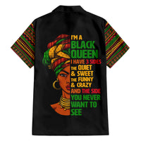 Three Sides Of Me Family Matching Off Shoulder Maxi Dress and Hawaiian Shirt African Women Black Queen - Wonder Print Shop