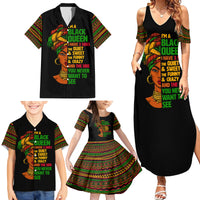 Three Sides Of Me Family Matching Summer Maxi Dress and Hawaiian Shirt African Women Black Queen - Wonder Print Shop
