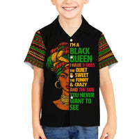 Three Sides Of Me Hawaiian Shirt African Women Black Queen - Wonder Print Shop