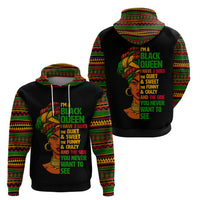 Three Sides Of Me Hoodie African Women Black Queen - Wonder Print Shop
