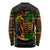 Three Sides Of Me Long Sleeve Shirt African Women Black Queen - Wonder Print Shop