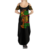 Three Sides Of Me Summer Maxi Dress African Women Black Queen - Wonder Print Shop