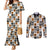 adinkra-symbols-fashion-couples-matching-mermaid-dress-and-long-sleeve-button-shirts