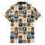 Adinkra Symbols Fashion Family Matching Long Sleeve Bodycon Dress and Hawaiian Shirt - Wonder Print Shop