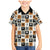 Adinkra Symbols Fashion Family Matching Mermaid Dress and Hawaiian Shirt - Wonder Print Shop