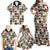Adinkra Symbols Fashion Family Matching Off Shoulder Maxi Dress and Hawaiian Shirt - Wonder Print Shop