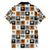 Adinkra Symbols Fashion Family Matching Short Sleeve Bodycon Dress and Hawaiian Shirt - Wonder Print Shop