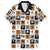 Adinkra Symbols Fashion Family Matching Summer Maxi Dress and Hawaiian Shirt - Wonder Print Shop
