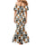 Adinkra Symbols Fashion Mermaid Dress - Wonder Print Shop