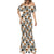Adinkra Symbols Fashion Mermaid Dress - Wonder Print Shop