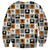 Adinkra Symbols Fashion Sweatshirt - Wonder Print Shop