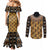 printed-mud-cloth-and-adinkra-symbol-couples-matching-mermaid-dress-and-long-sleeve-button-shirts
