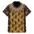 Printed Mud Cloth and Adinkra Symbol Family Matching Short Sleeve Bodycon Dress and Hawaiian Shirt - Wonder Print Shop
