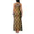 Printed Mud Cloth and Adinkra Symbol Family Matching Tank Maxi Dress and Hawaiian Shirt - Wonder Print Shop