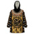 Printed Mud Cloth and Adinkra Symbol Wearable Blanket Hoodie - Wonder Print Shop