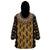 Printed Mud Cloth and Adinkra Symbol Wearable Blanket Hoodie - Wonder Print Shop