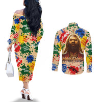 king-of-kings-mansa-musa-couples-matching-off-the-shoulder-long-sleeve-dress-and-long-sleeve-button-shirts