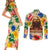 King Of Kings Mansa Musa Couples Matching Short Sleeve Bodycon Dress and Long Sleeve Button Shirts - Wonder Print Shop