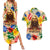 King Of Kings Mansa Musa Couples Matching Summer Maxi Dress and Hawaiian Shirt - Wonder Print Shop