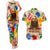 King Of Kings Mansa Musa Couples Matching Tank Maxi Dress and Hawaiian Shirt - Wonder Print Shop