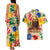 King Of Kings Mansa Musa Couples Matching Tank Maxi Dress and Hawaiian Shirt - Wonder Print Shop