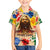 King Of Kings Mansa Musa Family Matching Off Shoulder Maxi Dress and Hawaiian Shirt - Wonder Print Shop