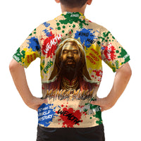 King Of Kings Mansa Musa Family Matching Summer Maxi Dress and Hawaiian Shirt - Wonder Print Shop