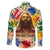 King Of Kings Mansa Musa Family Matching Summer Maxi Dress and Hawaiian Shirt - Wonder Print Shop