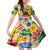 King Of Kings Mansa Musa Kid Short Sleeve Dress - Wonder Print Shop