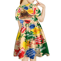 King Of Kings Mansa Musa Kid Short Sleeve Dress - Wonder Print Shop