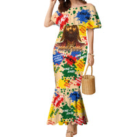 King Of Kings Mansa Musa Mermaid Dress - Wonder Print Shop