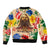 King Of Kings Mansa Musa Sleeve Zip Bomber Jacket - Wonder Print Shop