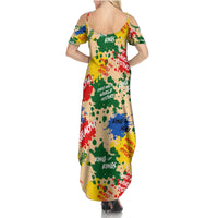 King Of Kings Mansa Musa Summer Maxi Dress - Wonder Print Shop