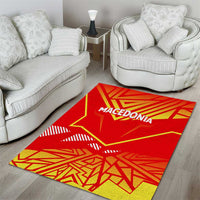 Forever Macedonia Area Rug Macedonian Flag 1992 - Wonder Print Shop
