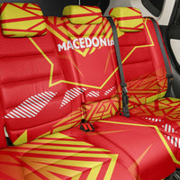 Forever Macedonia Back Car Seat Cover Macedonian Flag 1992 - Wonder Print Shop
