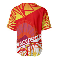 Forever Macedonia Baseball Jersey Macedonian Flag 1992 - Wonder Print Shop