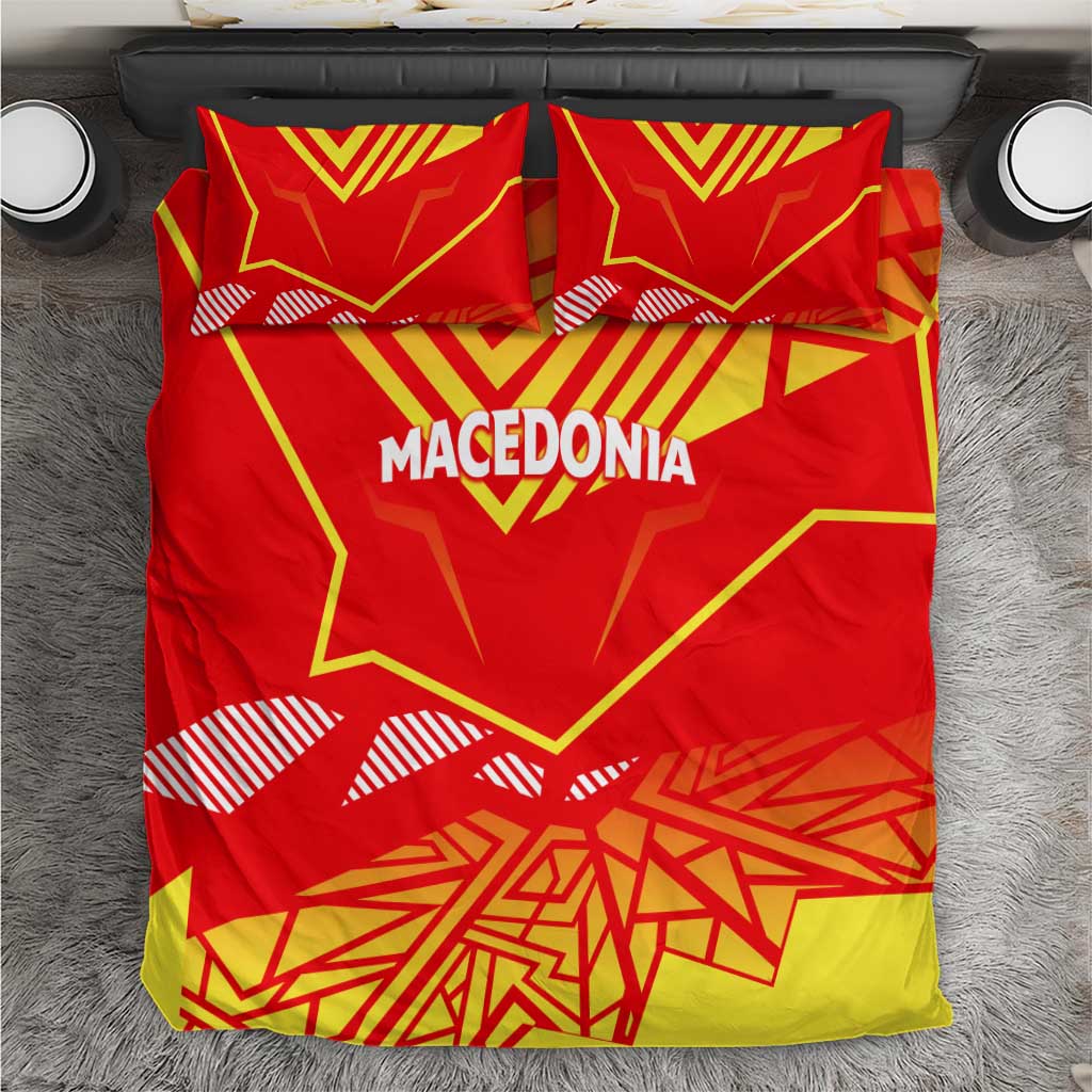 Forever Macedonia Bedding Set Macedonian Flag 1992 - Wonder Print Shop