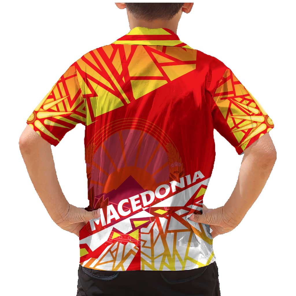 Forever Macedonia Family Matching Mermaid Dress and Hawaiian Shirt Macedonian Flag 1992 - Wonder Print Shop