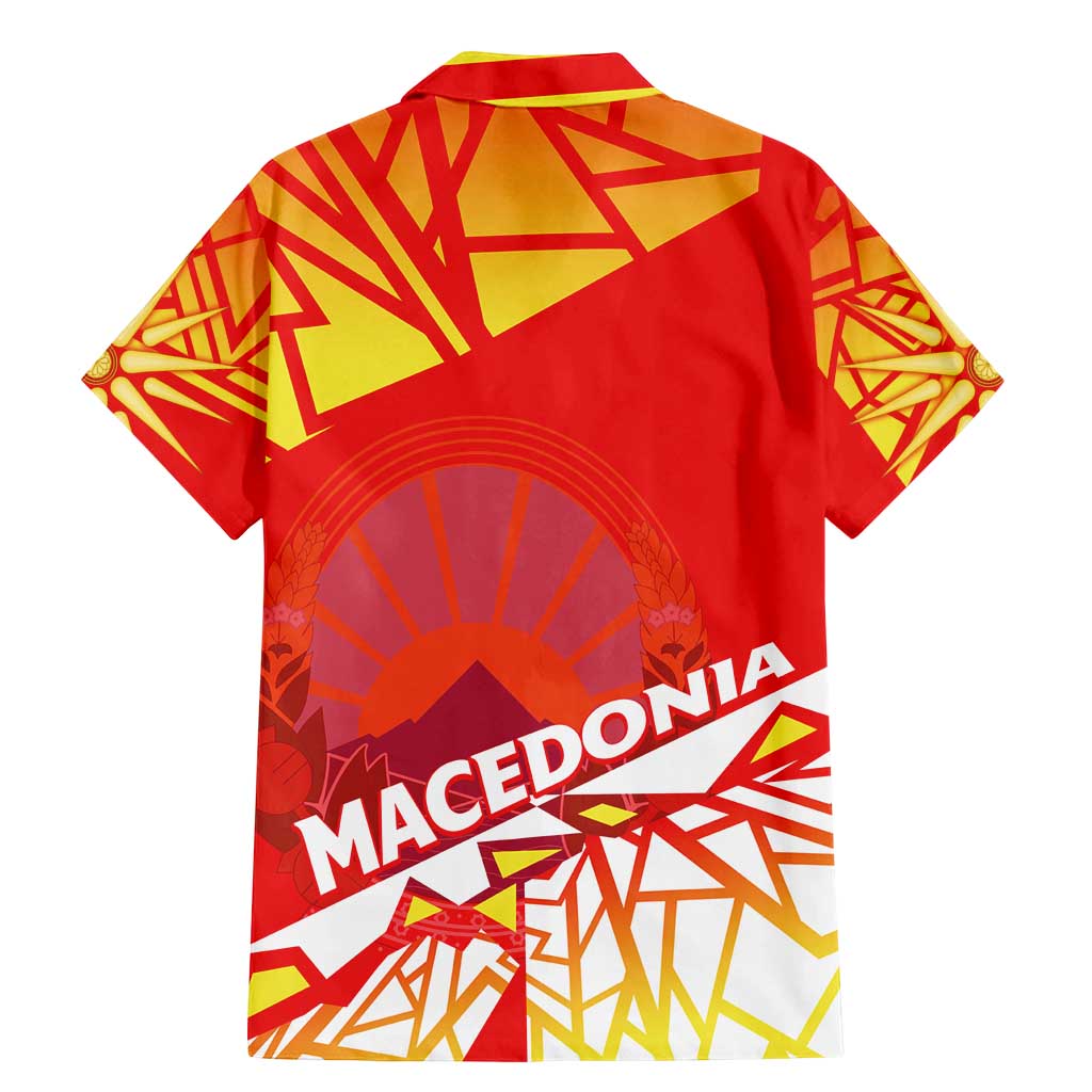 Forever Macedonia Family Matching Mermaid Dress and Hawaiian Shirt Macedonian Flag 1992 - Wonder Print Shop