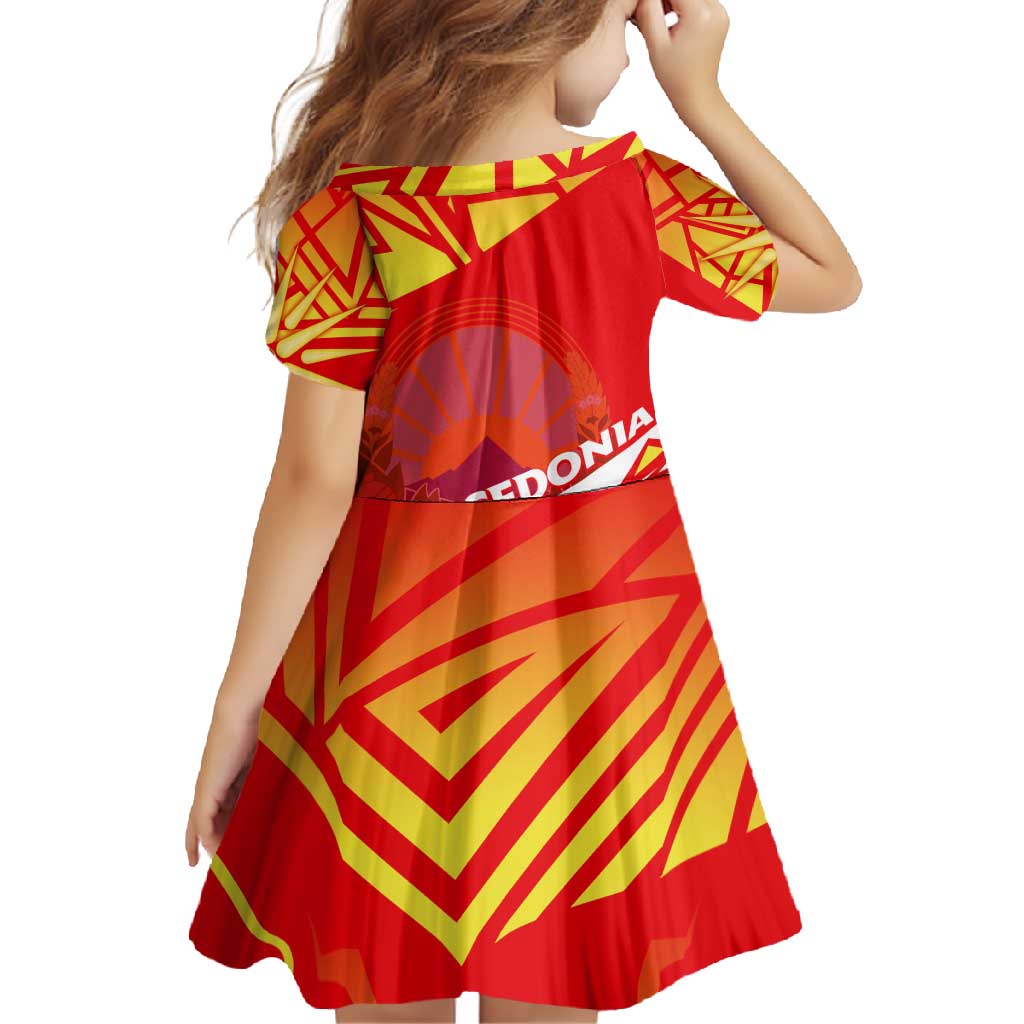 Forever Macedonia Family Matching Off Shoulder Maxi Dress and Hawaiian Shirt Macedonian Flag 1992 - Wonder Print Shop